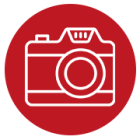 Icon mit Kamera