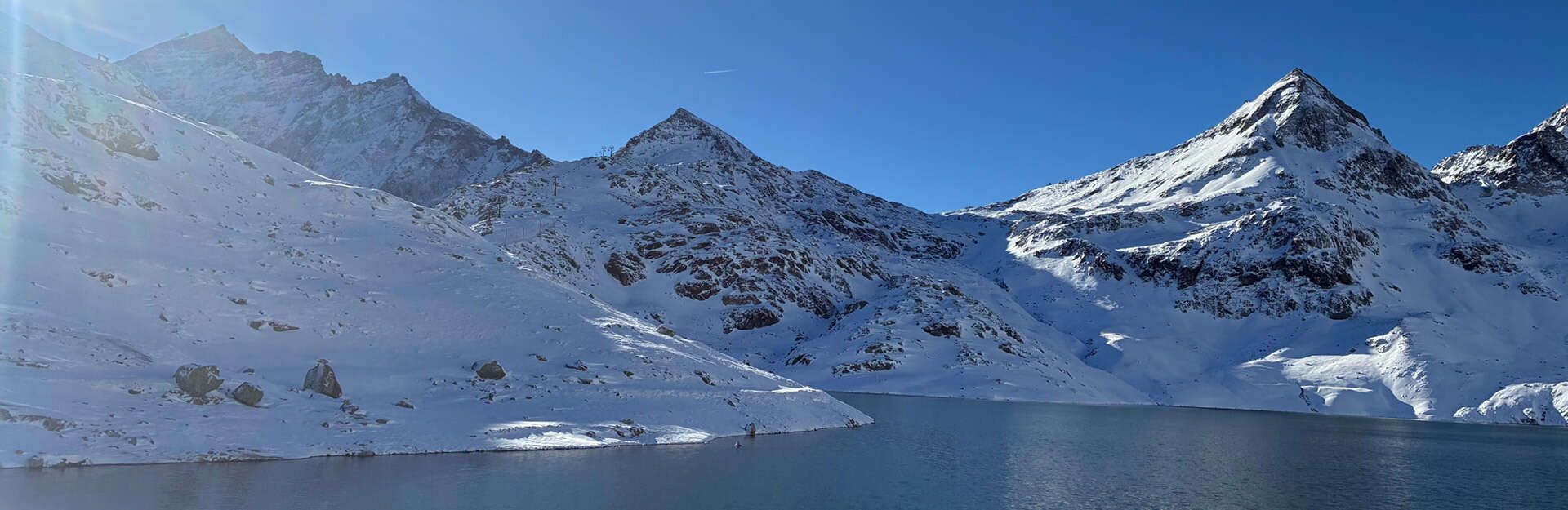 Tiroler Berglandschaft im Winter
