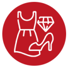 Icon mit Modeelementen